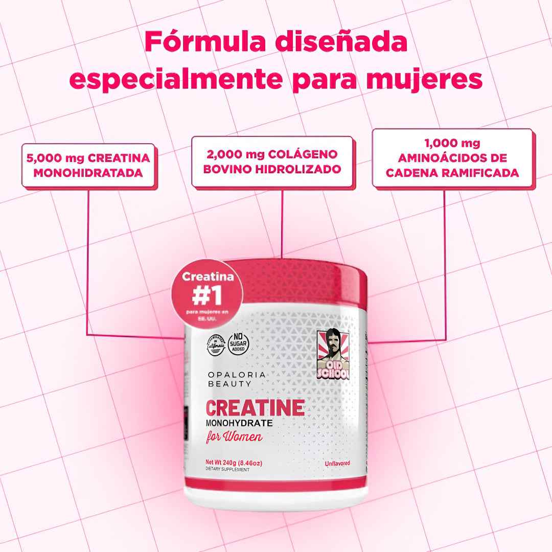 Women’s Creatine™: Suplemento que le da Volumen a tu Melocotoncito