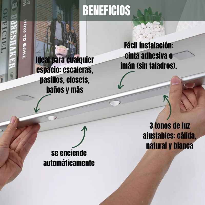 Lampara Led Recargable 40 Cms